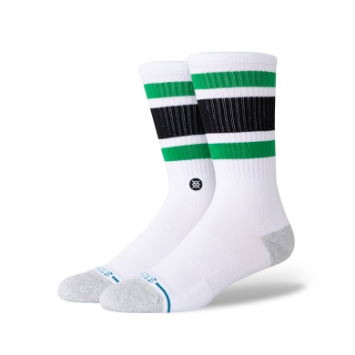 Stance Tagessocke Crew NBA Boston Celtics weiss/schwarz/grün - 1 Paar